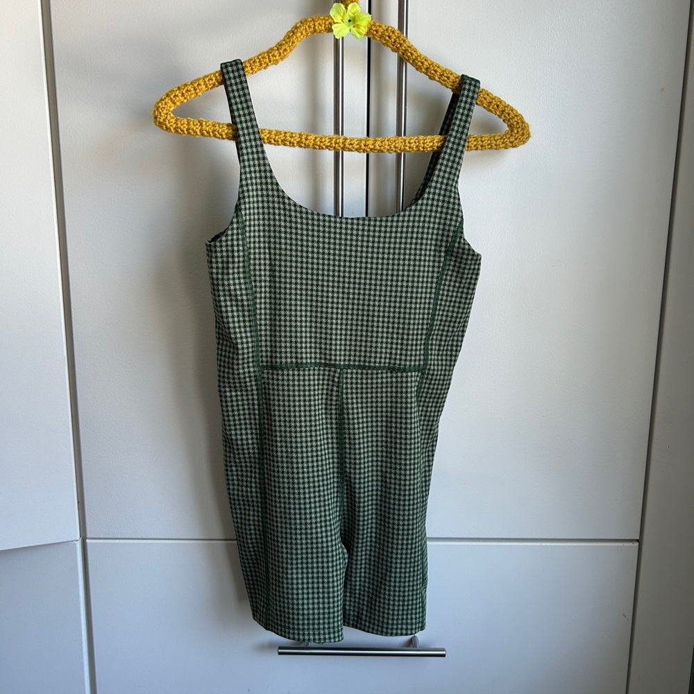 Madewell checkered jumpsuit